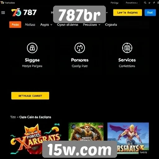 Avaliação das funcionalidades do site 787br